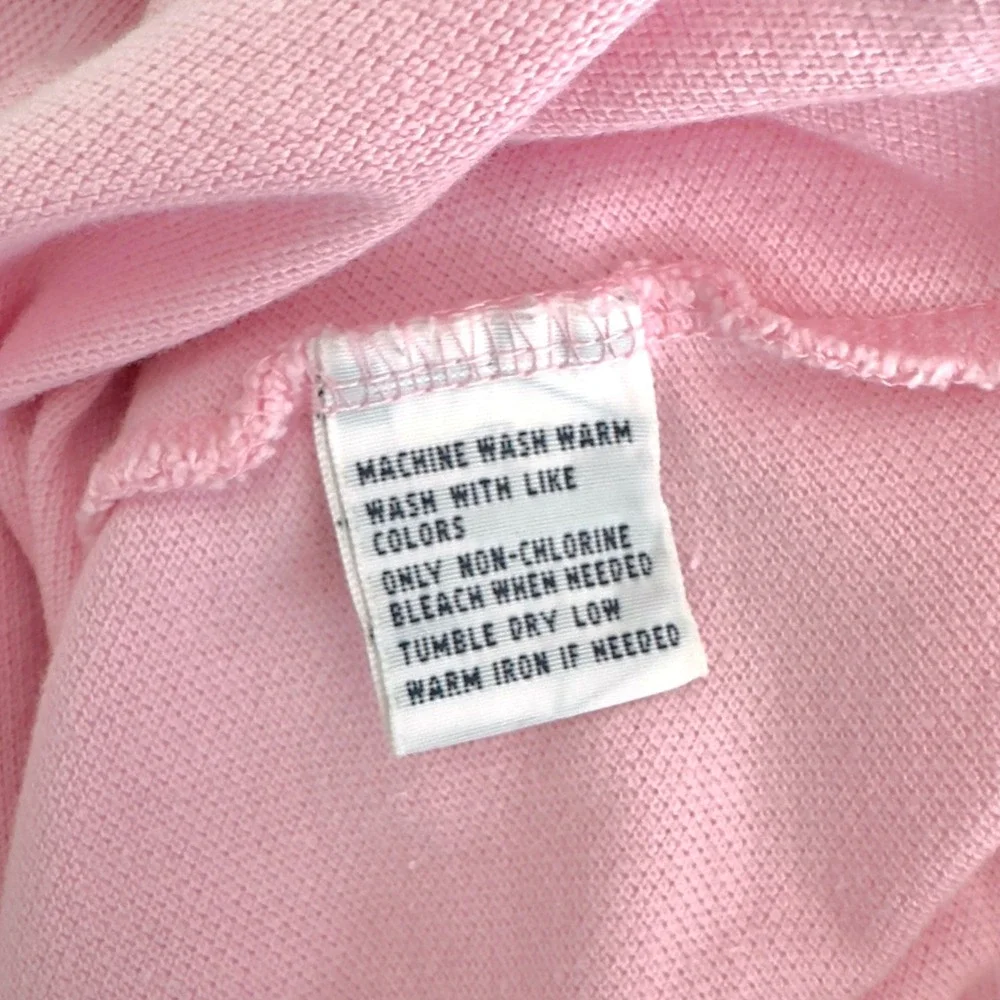 Polo Golf Ralph Lauren Polo Shirt Mens Medium Pink Mauna Lani Cotton Pique MW22‎